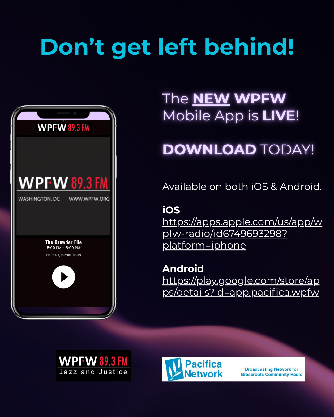 wpfw mobile app